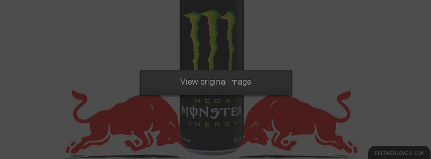 Redbull Vs Monster Facebook Covers More Miscellaneous Covers for Timeline