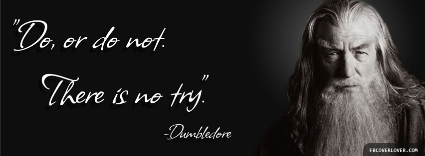 Dumbledore Quote Facebook Cover 