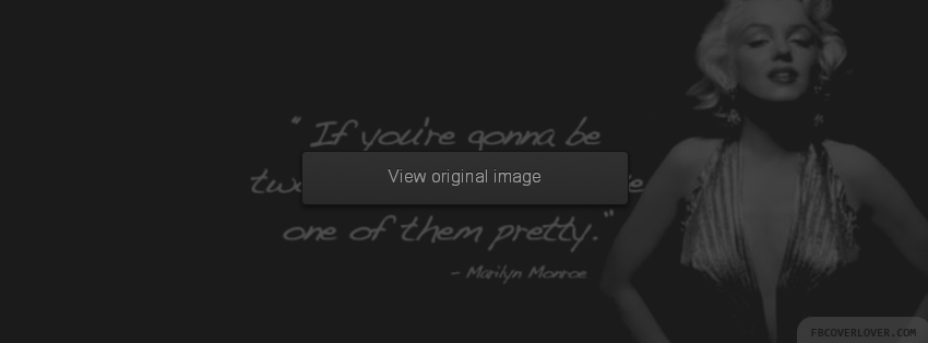 Marilyn Monroe Covers For Facebook