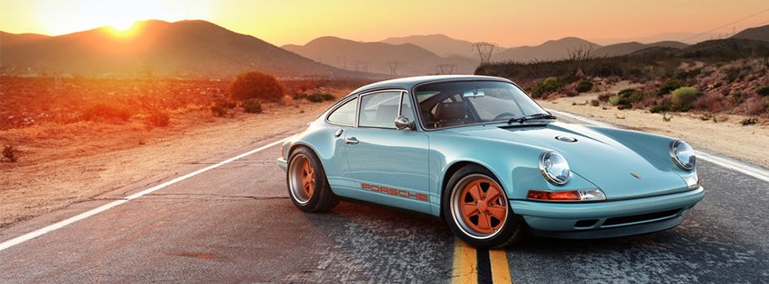 Porsche Singer 911 Racing Blue 