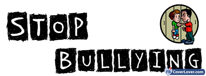 Stop Bullying Awareness and Causes Facebook Cover Maker Fbcoverlover.com